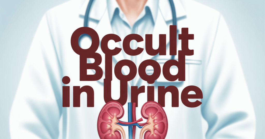 Occult blood in urine explained with causes and warning signs