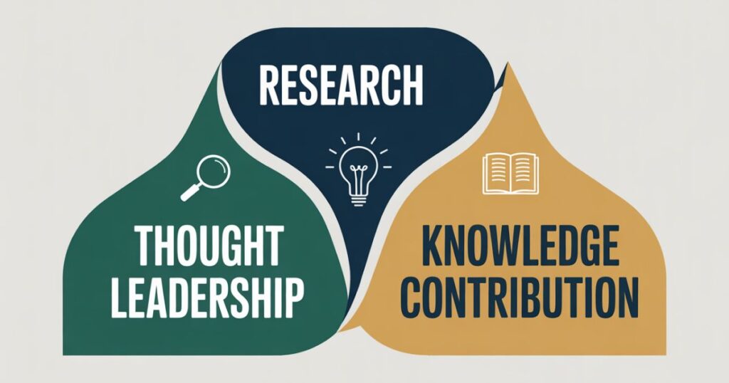 research-thought-leadership-and-knowledge-contribution Kellogg Innovation Network KIN global summit with executives and thought leaders
