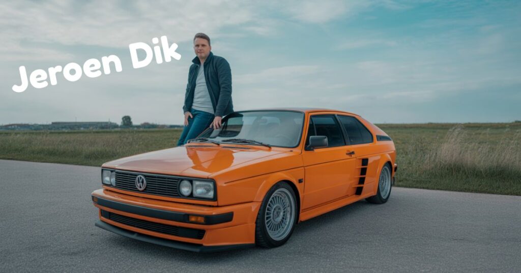 Jeroen Dik working on VW Golf VI TDI at JD Engineering tuning workshop