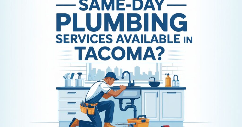 Plumbing Services Available in Tacoma?