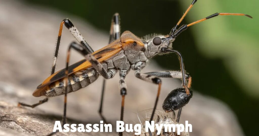 assassin-bug-nymph Assassin Bug Nymph