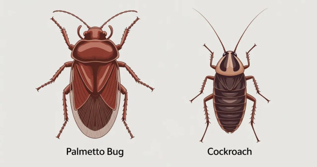 palmetto-bug-vs-cockroach Palmetto bug vs cockroach