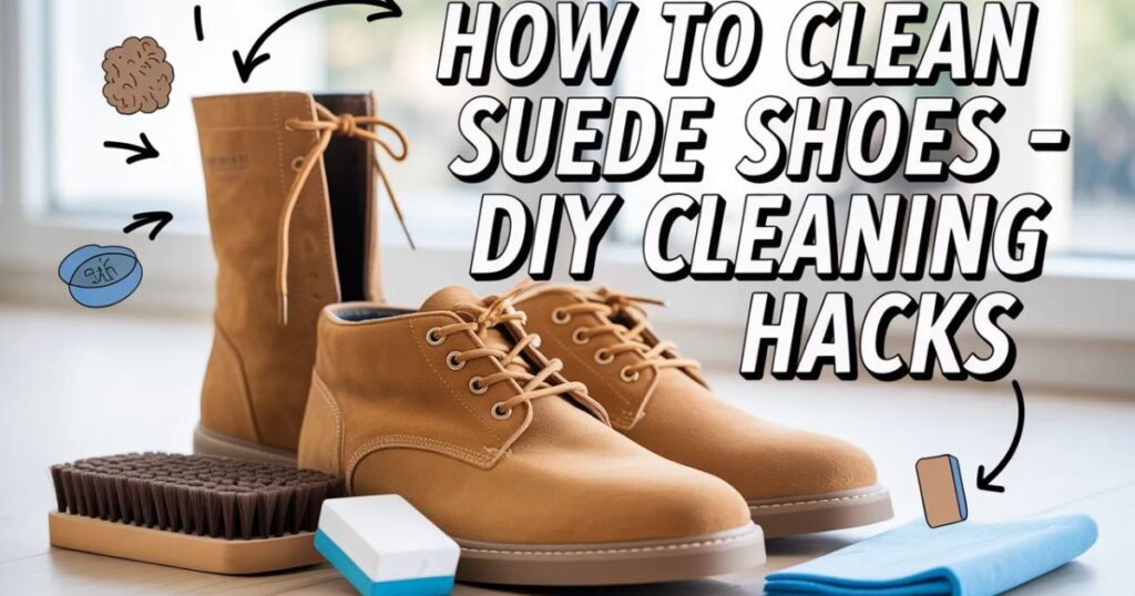 how to clean suede shoes