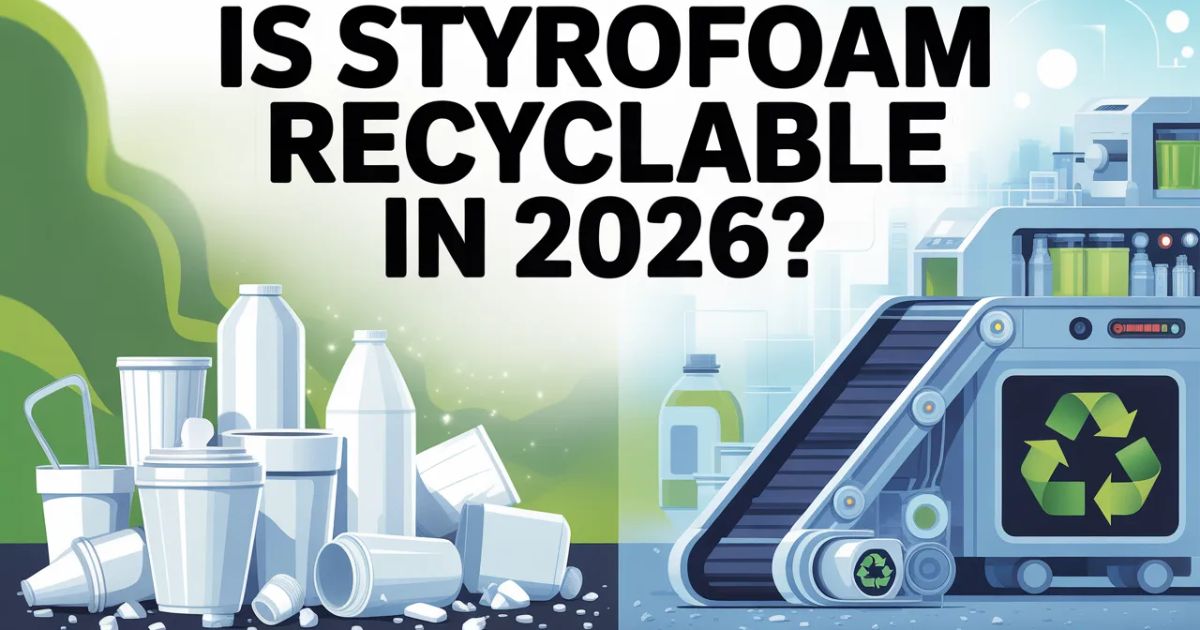 is styrofoam recyclable