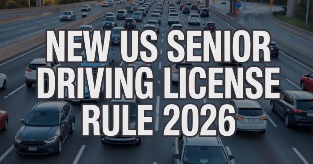 new us senior driving license rule