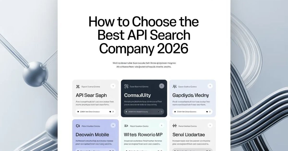 best api search company's homepage