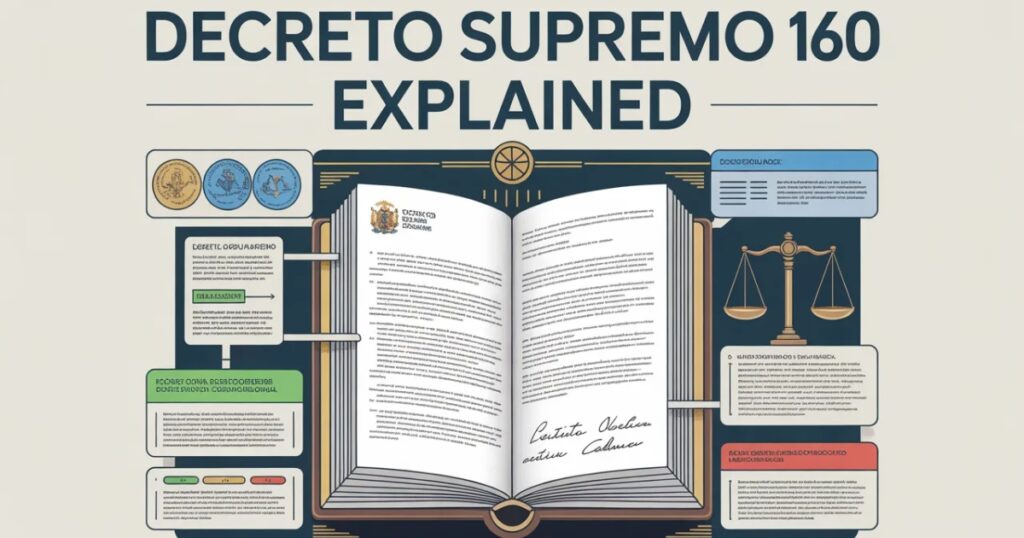 Decreto Supremo 160