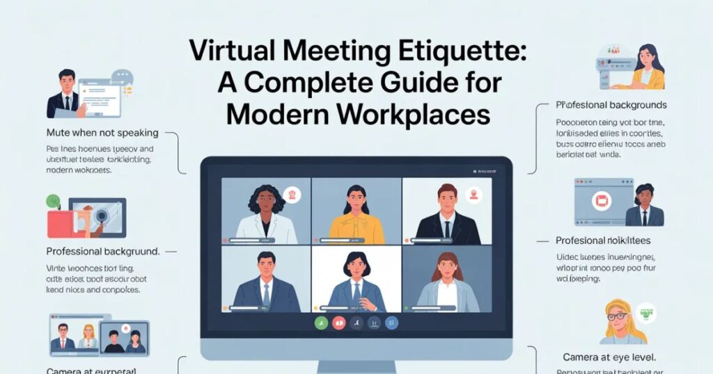 virtual meeting etiquette