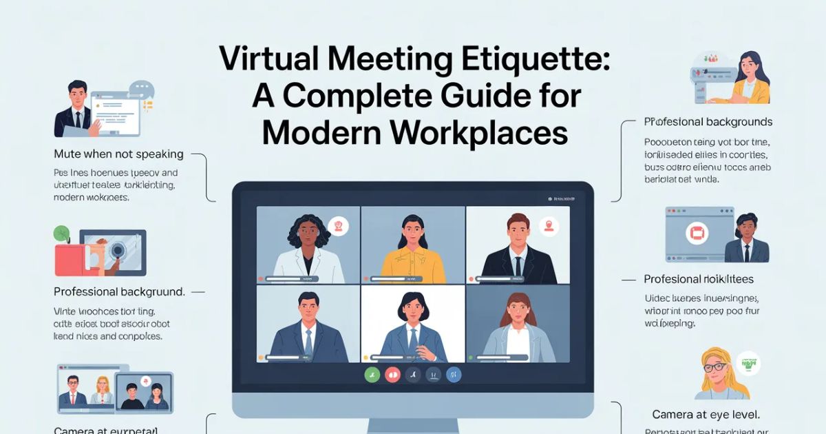 virtual meeting etiquette
